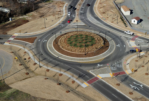 After Roundabout Rockwater Village