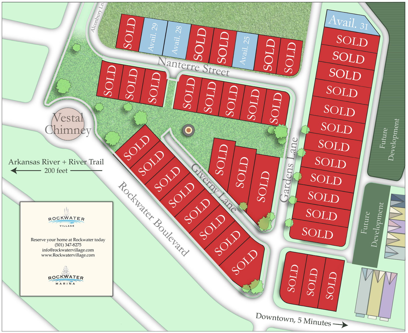 Rockwater Gardens Master Plan